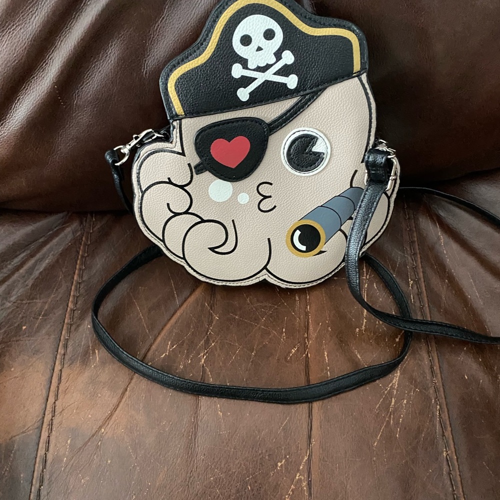 Pirate Octopus Crossbody Bag from Sleepyville Critters
